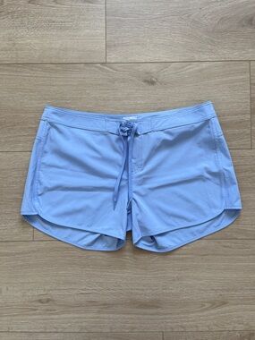 Prana Periwinkle Lightweight Drawstring Shorts
